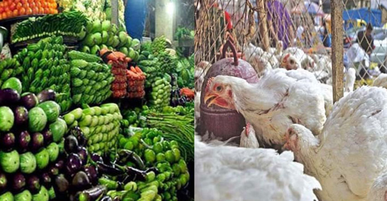 গরমের প্রভাবে সবজি বাজার চড়া, দাম বেড়েছে ব্রয়লার ও সোনালী মুরগিরও 