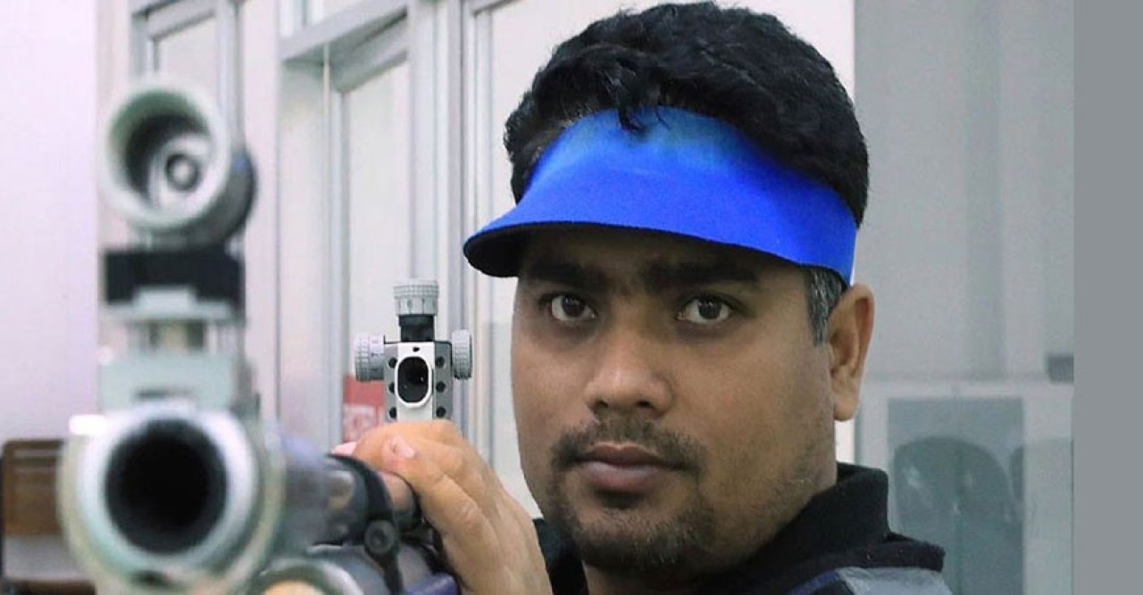 এয়ার রাইফেল শুটিং থেকে বিদায় নিলেন আবদুল্লাহ হেল বাকি