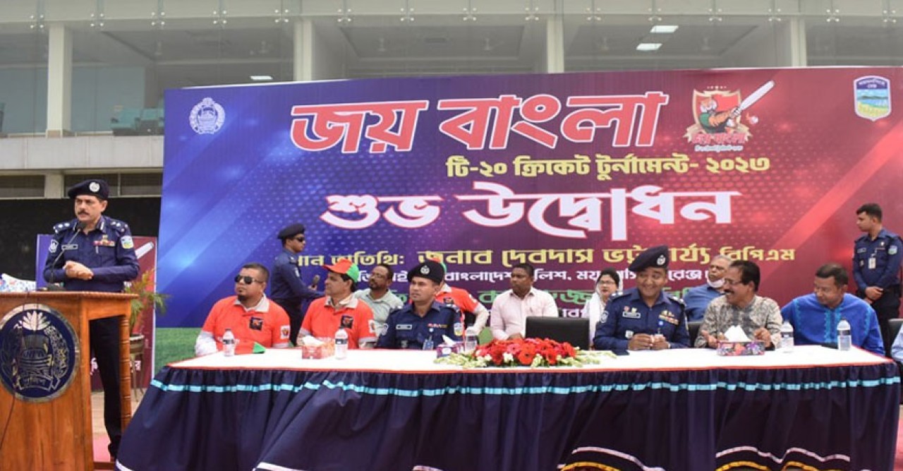 শেরপুরে জয়বাংলা টি-টোয়েন্টি ক্রিকেট টুর্নামেন্ট উদ্বোধন