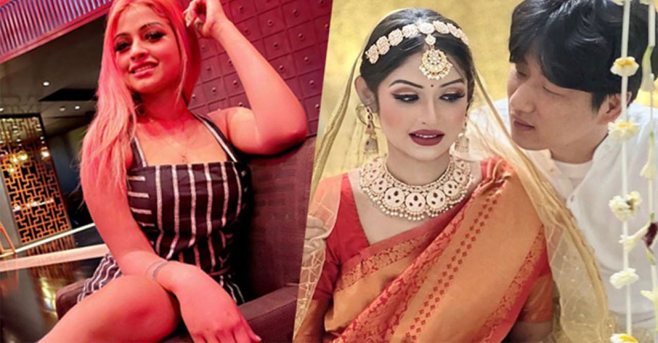 বাংলাদেশি মডেলকে বিয়ে করতে মুসলিম হলেন কোরিয়ান ছেলে