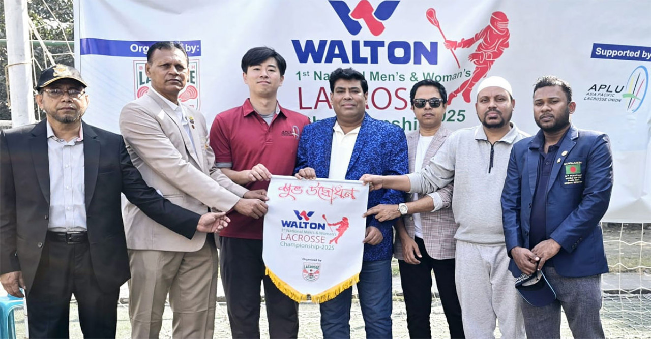 ওয়ালটন প্রথম জাতীয় নারী ও পুরুষ ল্যাক্রোস প্রতিযোগিতা শুরু