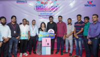 Halima awarded Tk10 lakh on Walton  fridge purchase from Demra