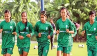 বিকেলে শক্তিশালী থাইল্যান্ডের মুখোমুখি বাংলাদেশ নারী ফুটবল দল