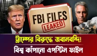 বিশ্ব কাঁপানো এপস্টিন ফাইল! ট্রাম্পের বিরুদ্ধে জবানবন্দি!