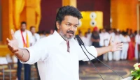 দক্ষিণী সুপারস্টার থালাপতি বিজয়ের দল এগিয়ে! মুখ থুবড়ে পড়ল ডিএমকে?