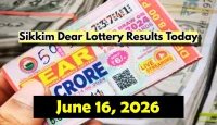 Sikkim State Lottery Sambad Results Announced for June 16, 2026