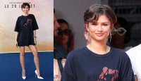 Zendaya Turns Heads in $35 Vintage T-Shirt at 'Spider-Man' Paris Event, Proving Style Doesn't Need a Price Tag