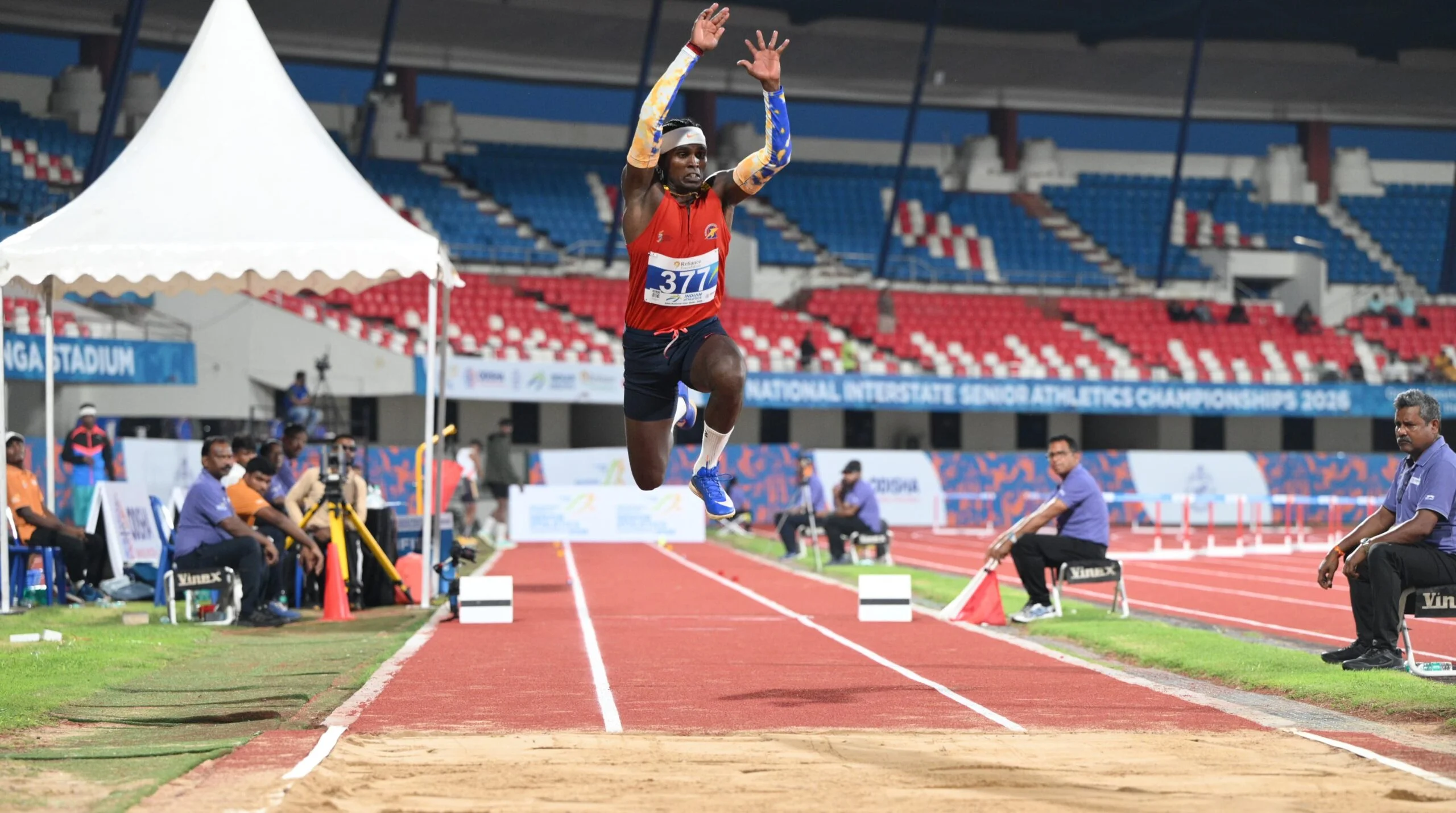 জাতীয় আন্তঃরাজ্য চ্যাম্পিয়নশিপ 2026 : প্রবীণ চিত্রভেল, তেজস শিরসে, দমনিত সিং 13 জন ক্রীড়াবিদ এশিয়ান গেমসের যোগ্যতা অর্জনের 3 দিনে মার্ক অর্জন করেছেন