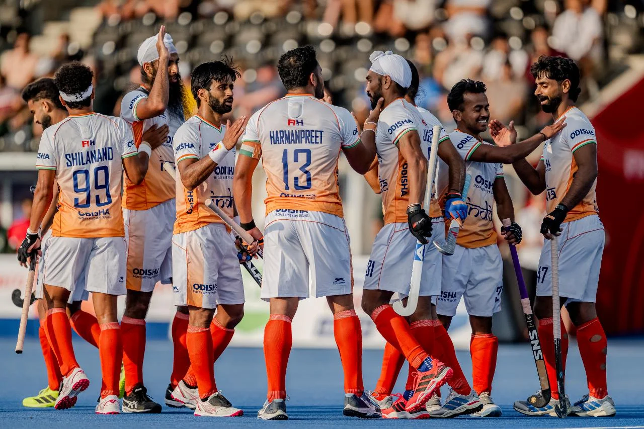 ভারতীয় পুরুষ হকি দল FIH প্রো লিগ রিভার্স ফিক্সচারে পাকিস্তানকে ৭-১ গোলে হারিয়েছে
