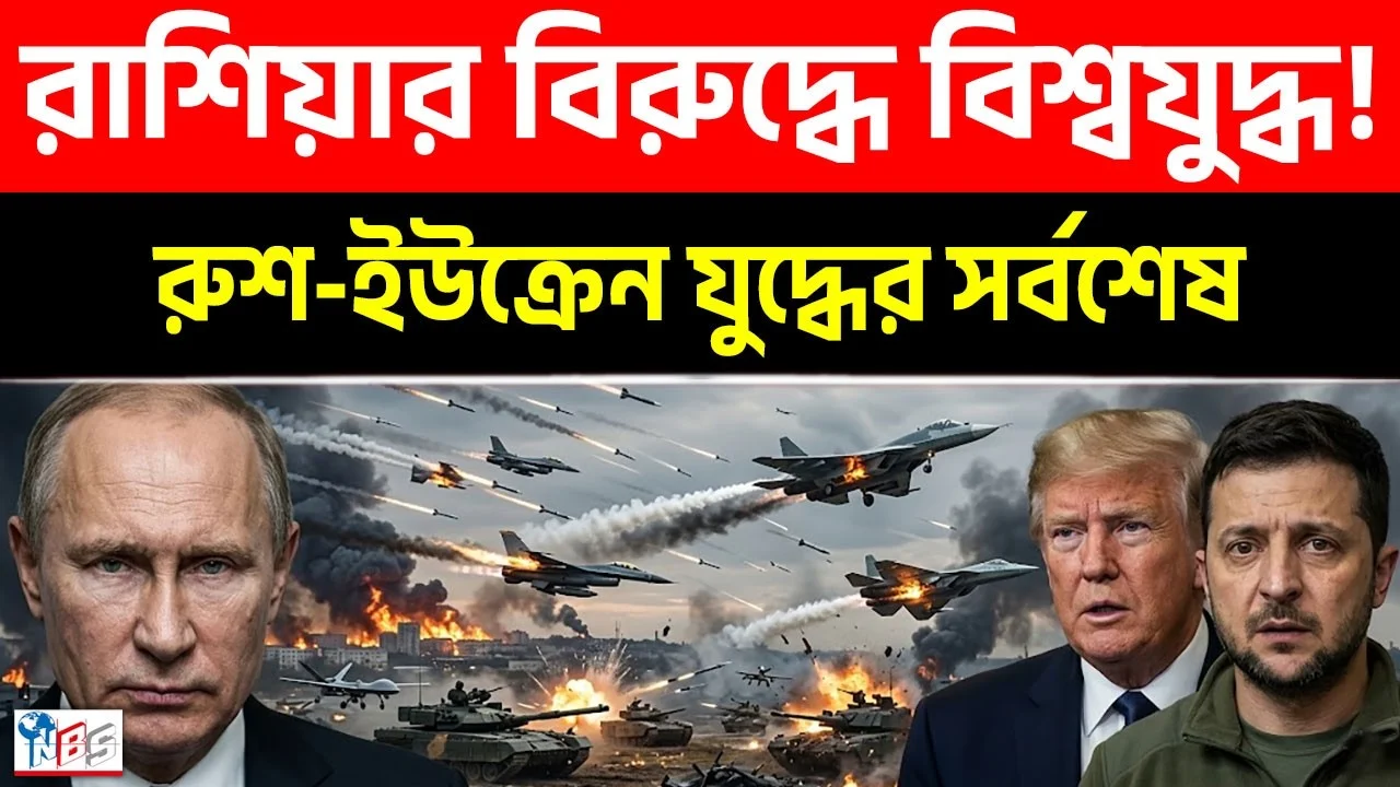 রাশিয়ার বিরুদ্ধে বিশ্বযুদ্ধ? মন্তব্য পুতিনের | রুশ সংঘাতের সর্বশেষ ১৩-০৬-২৬ | Russia | Bangla News