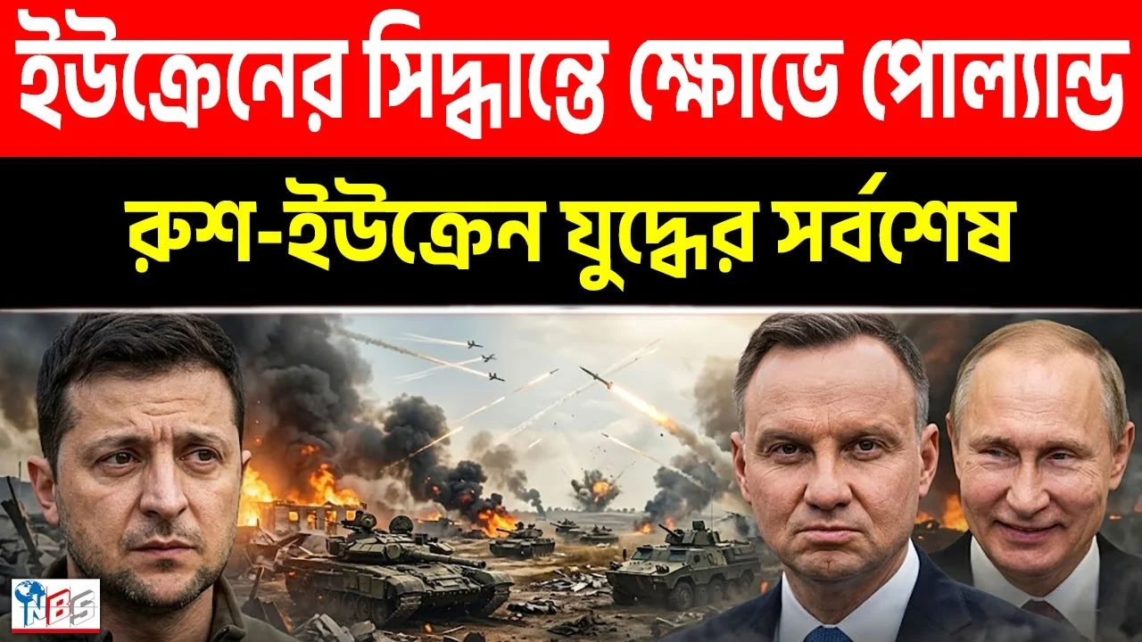 ইউক্রেনের সিদ্ধান্তে চরম অসন্তুষ্ট পোল্যান্ড | রুশ সংঘাতের সর্বশেষ ১১-০৬-২৬ | Russia | Bangla News