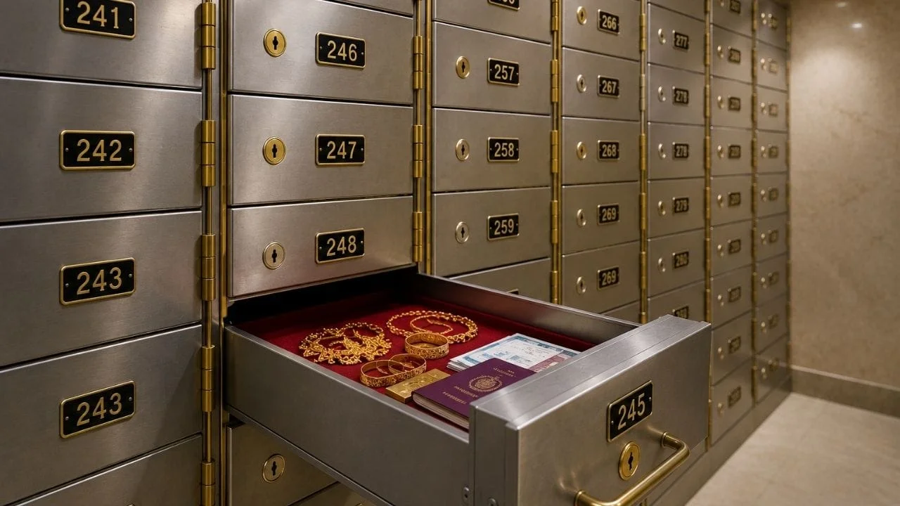 Bank Locker Key Rules: Banks do not have extra keys for lockers! How to open lost?