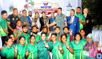 ওয়ালটন সার্ভিসেস কুস্তির উভয় বিভাগে চ্যাম্পিয়ন আনসার বাহিনী