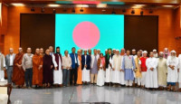 হিন্দু মুসলিম খ্রিষ্টান বৌদ্ধ সবাই ভাই ভাই হয়ে দেশকে এগিয়ে নিতে চাই 