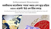 ভারতীয়দের যুক্তরাষ্ট্রে ‘পাচার’ করতে দেশজুড়ে ৩৫০০ এজেন্ট
