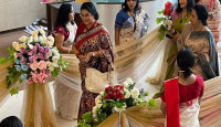 পদ্মশ্রী প্রাপ্তি: রেজওয়ানা চৌধুরী বন্যাকে লালগালিচা সংবর্ধনা