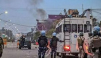 মণিপুরে ফের সংঘাত: রাতভর গোলাগুলি থানায় হামলা বাড়িঘরে আগুন